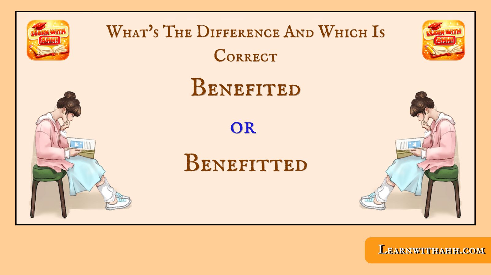 Benefited or Benefitted
