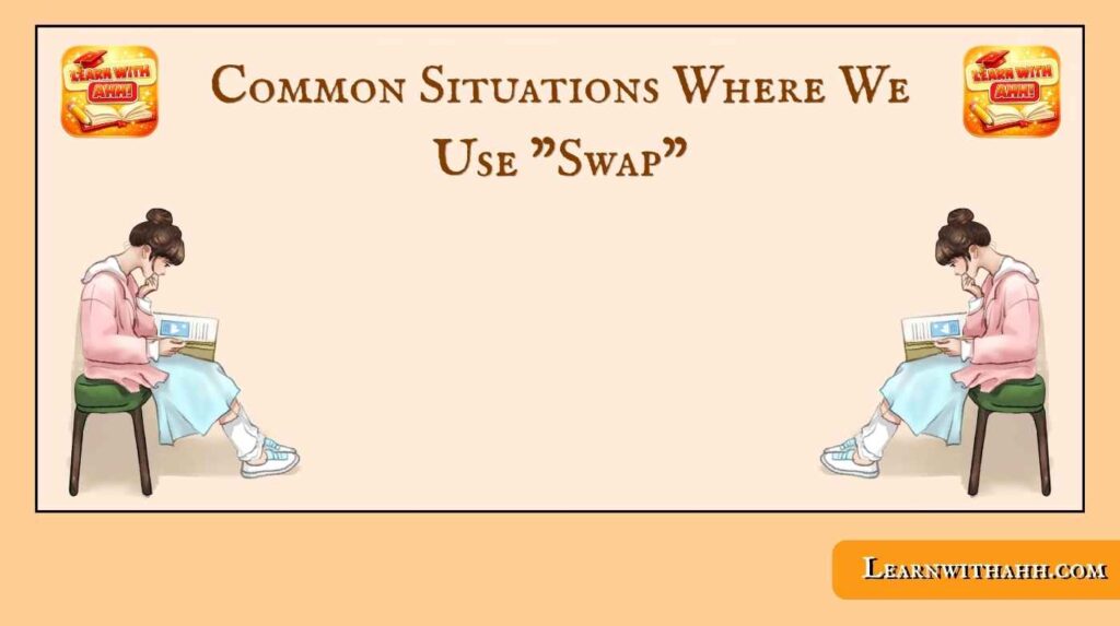 Common Situations Where We Use "Swap"
