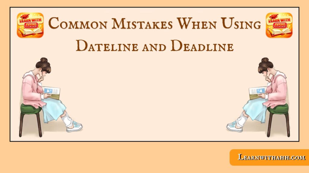 Dateline vs Deadline 