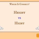 Height vs Hight