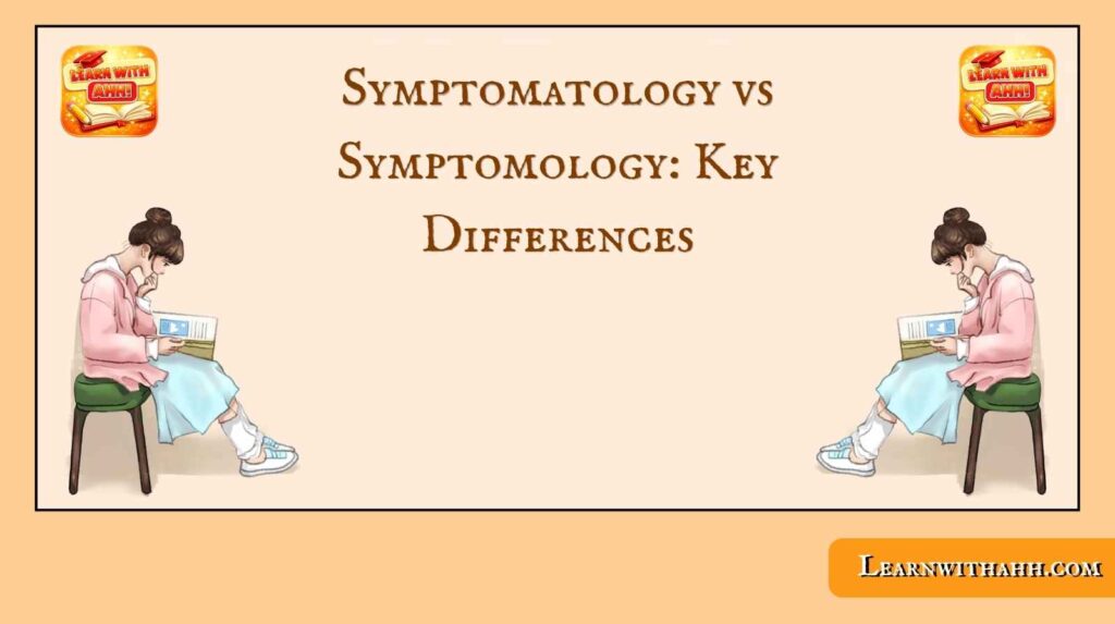 Symptomatology vs Symptomology: Key Differences