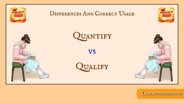 Differences And Correct Usage