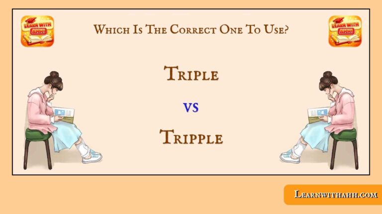 Triple vs Tripple