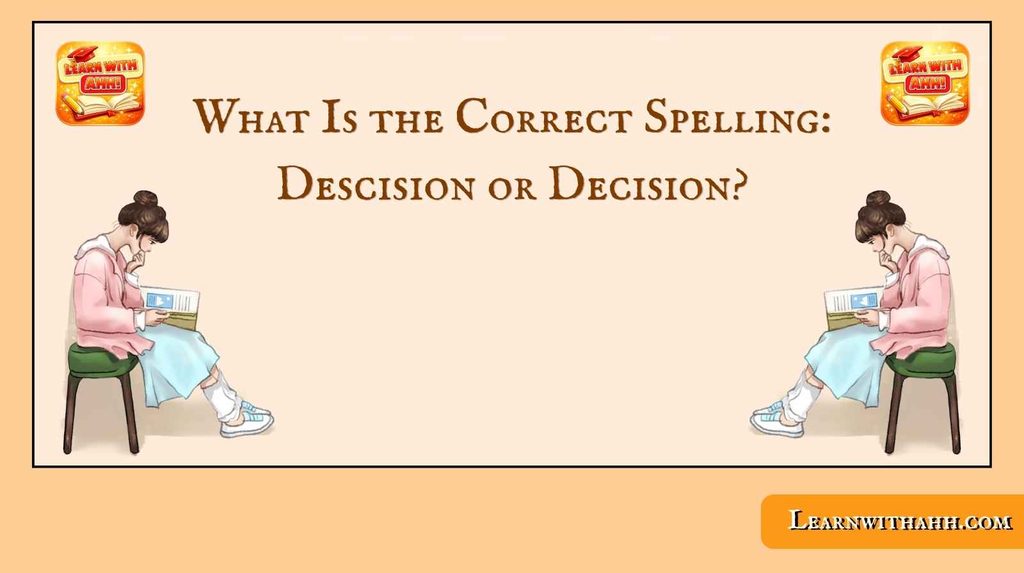 Descision or Decision