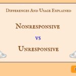 Nonresponsive vs Unresponsive
