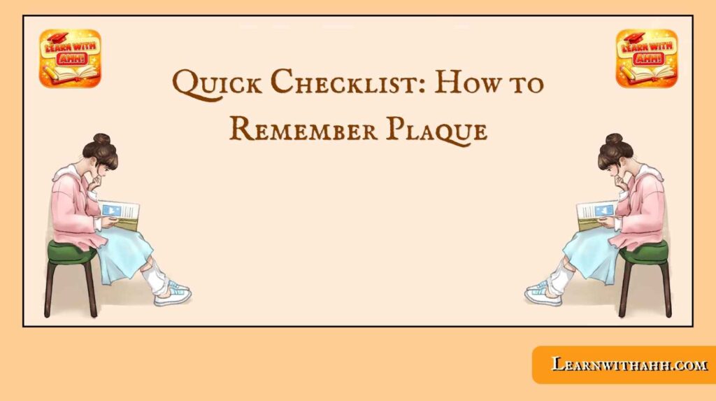 Placque vs Plaque