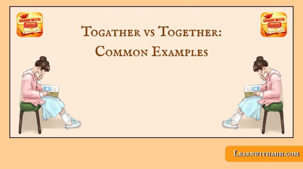 Togather vs Together